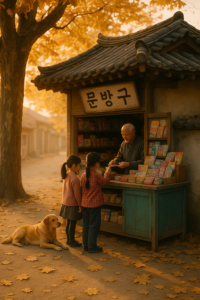 AI 레트로 문방구 이미지