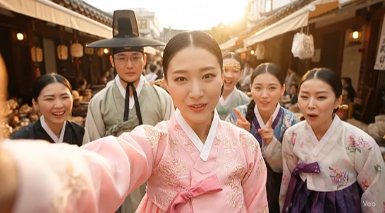 veo3 조선시대 브이로그