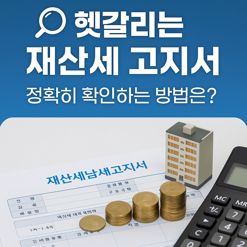 2025 재산세 고지서